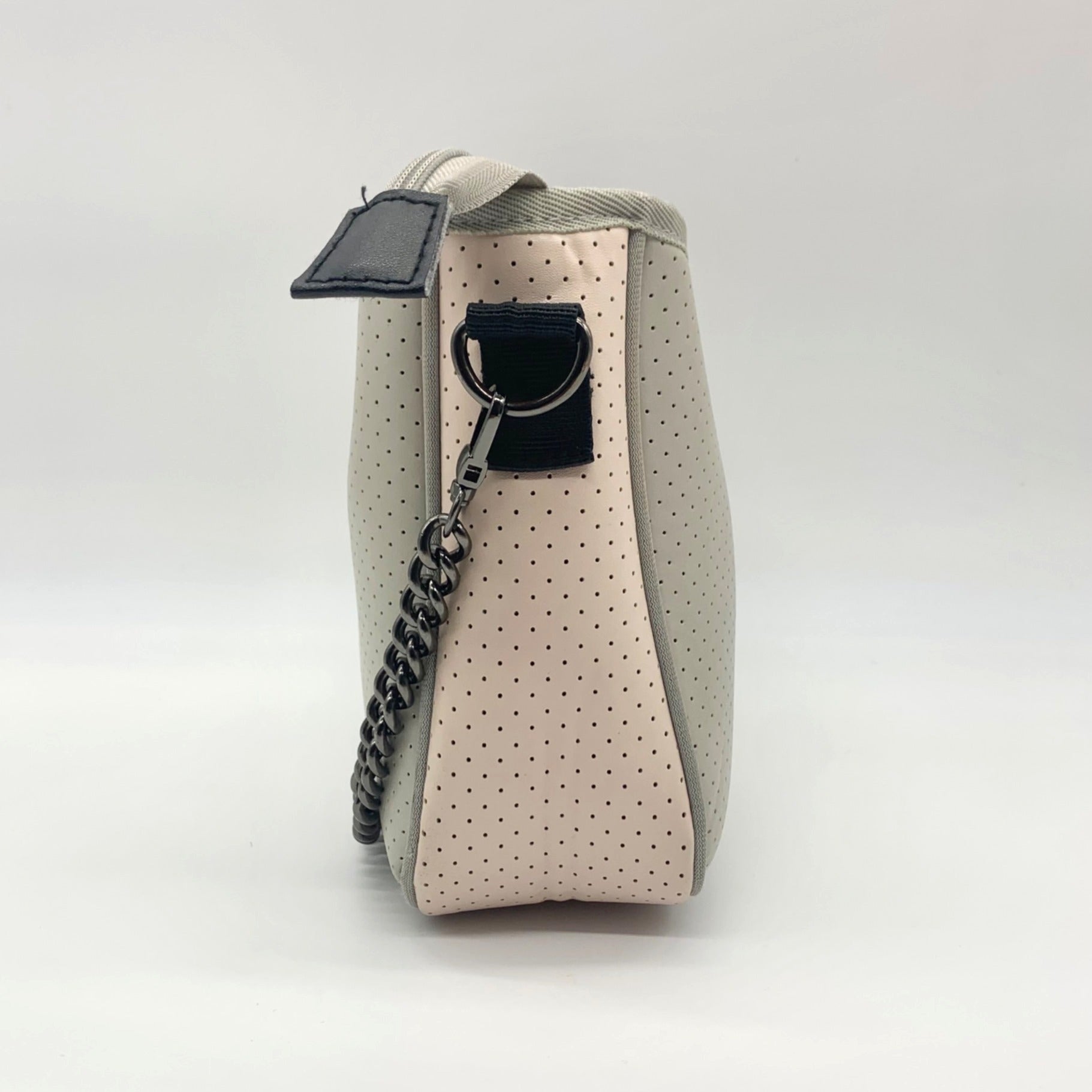 Haute Shore Grey Neoprene Blair Crossbody With Pouch