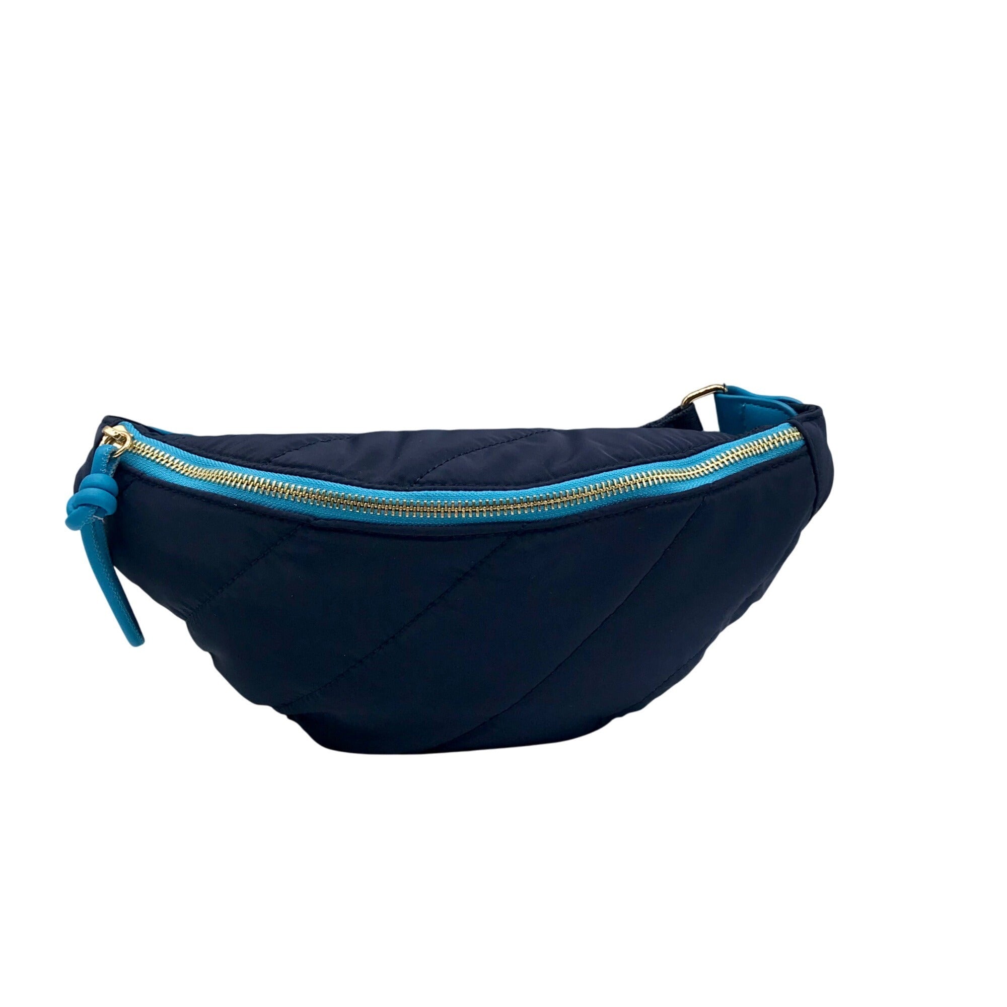 On 34th Blue Waist Belt Bag
