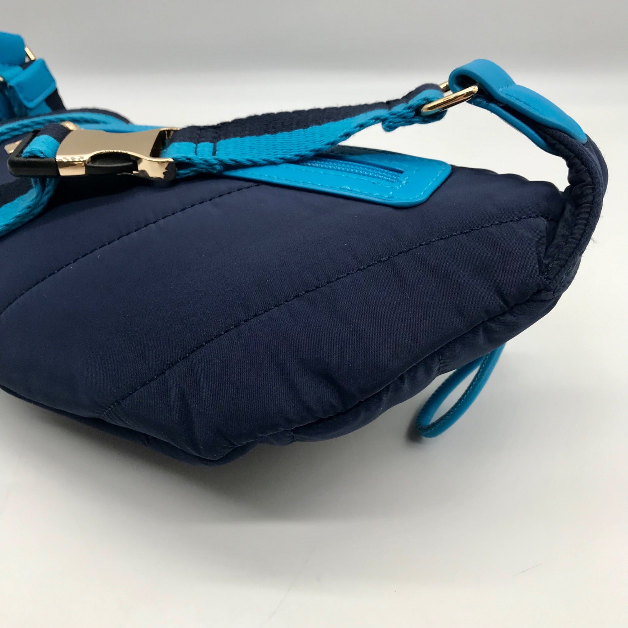 On 34th Blue Waist Belt Bag