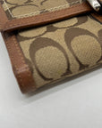 Coach Vintage Signature Soho Buckle Trifold Wallet