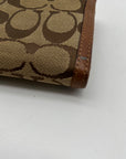 Coach Vintage Signature Soho Buckle Trifold Wallet
