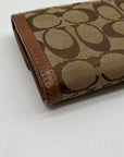 Coach Vintage Signature Soho Buckle Trifold Wallet