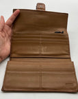 Coach Vintage Signature Soho Buckle Trifold Wallet