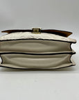 Patricia Nash White Leather Lanza Crossbody Bag