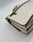 Patricia Nash White Leather Lanza Crossbody Bag
