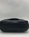 Fossil Black Pebbled Leather Shoulder Bag