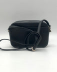 Kate Spade Black Saffiano Leather Mini Camera Bag