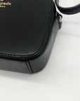 Kate Spade Black Saffiano Leather Mini Camera Bag
