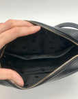 Kate Spade Black Saffiano Leather Mini Camera Bag