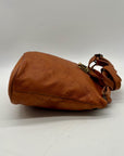 Pelletteria Di Mario Brown Leather Crossbody Bag
