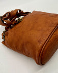 Pelletteria Di Mario Brown Leather Crossbody Bag