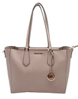 Michael Kors Nude Pebbled Leather Kimberly Large Tote