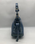 Dooney & Bourke Sky Blue Patent Leather 1975 Collection Shoulder Bag