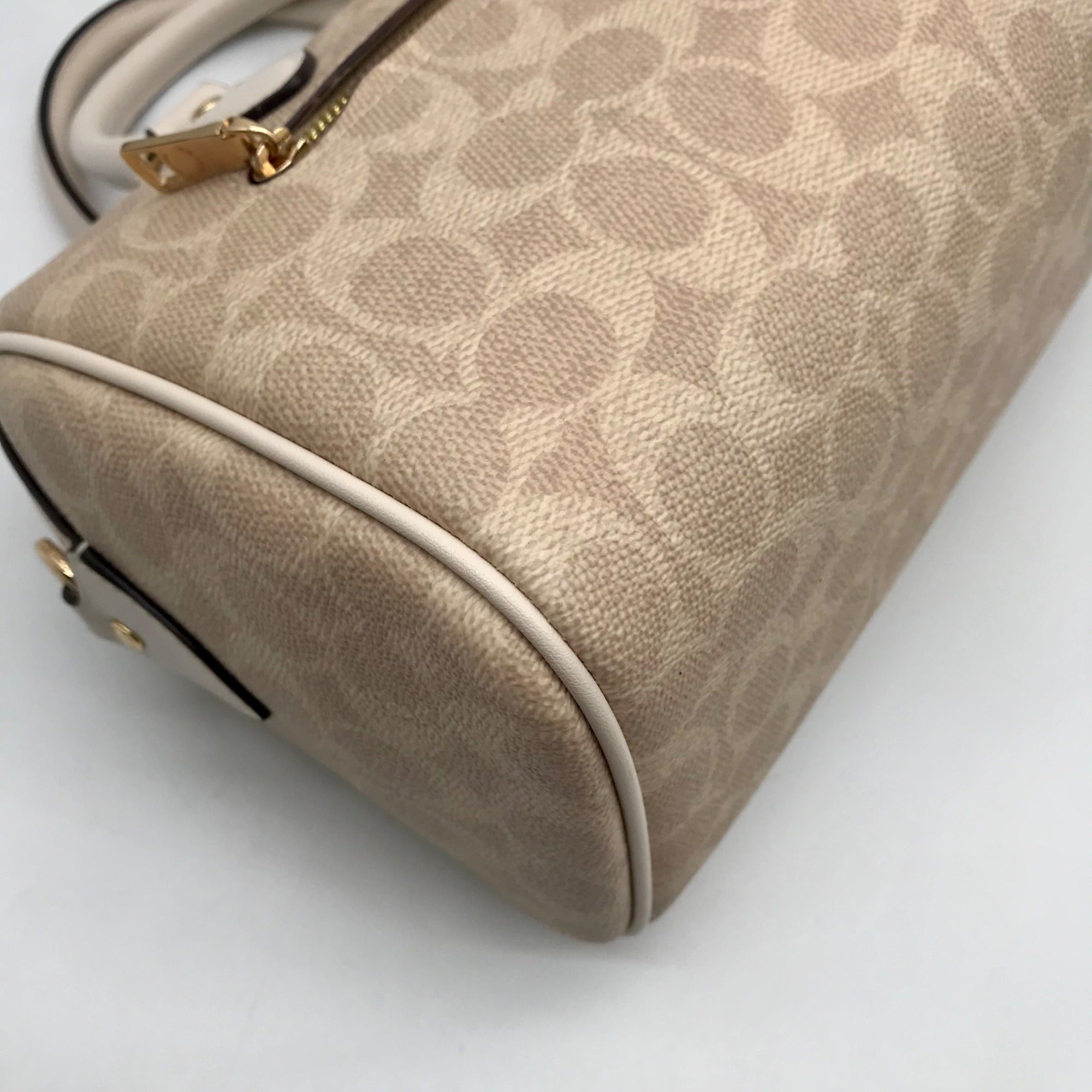 Coach Sand And Chalk Rowan Crossbody Convertible Satchel Bag 62422-CV961