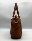 Hammit Mahogany Leather Medium Daniel Convertible Crossbody Bag