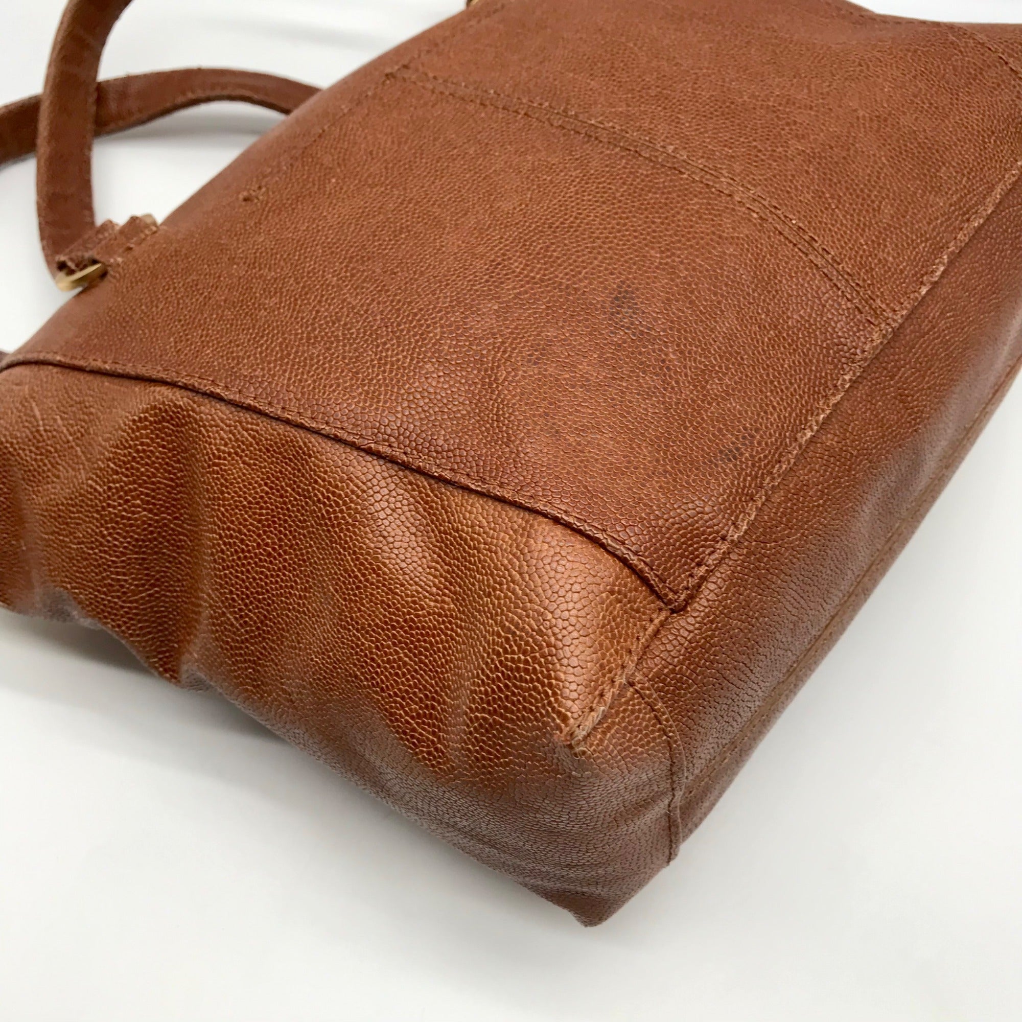 Hammit Mahogany Leather Medium Daniel Convertible Crossbody Bag