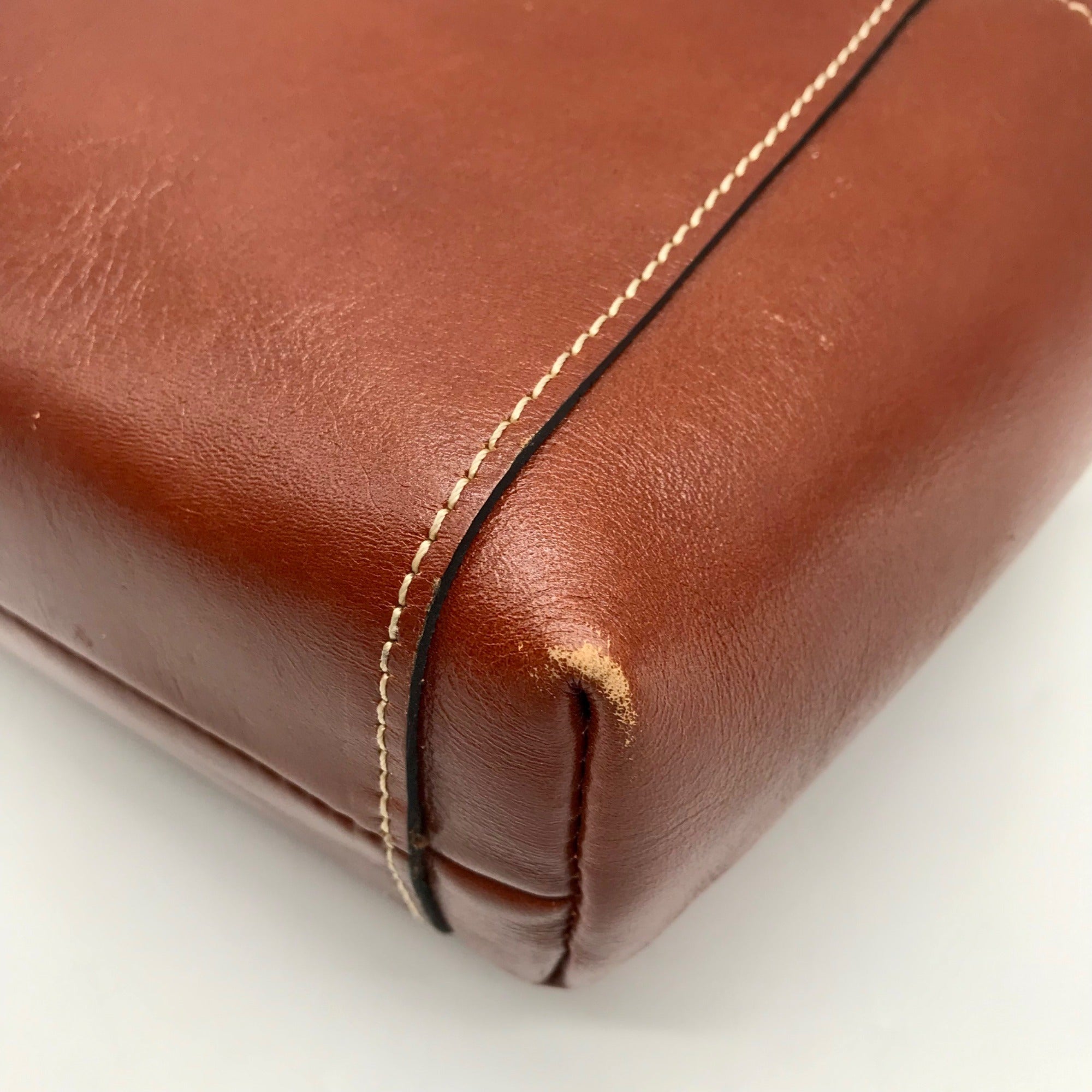 Patricia Nash Tan Heritage Leather Aveley Crossbody