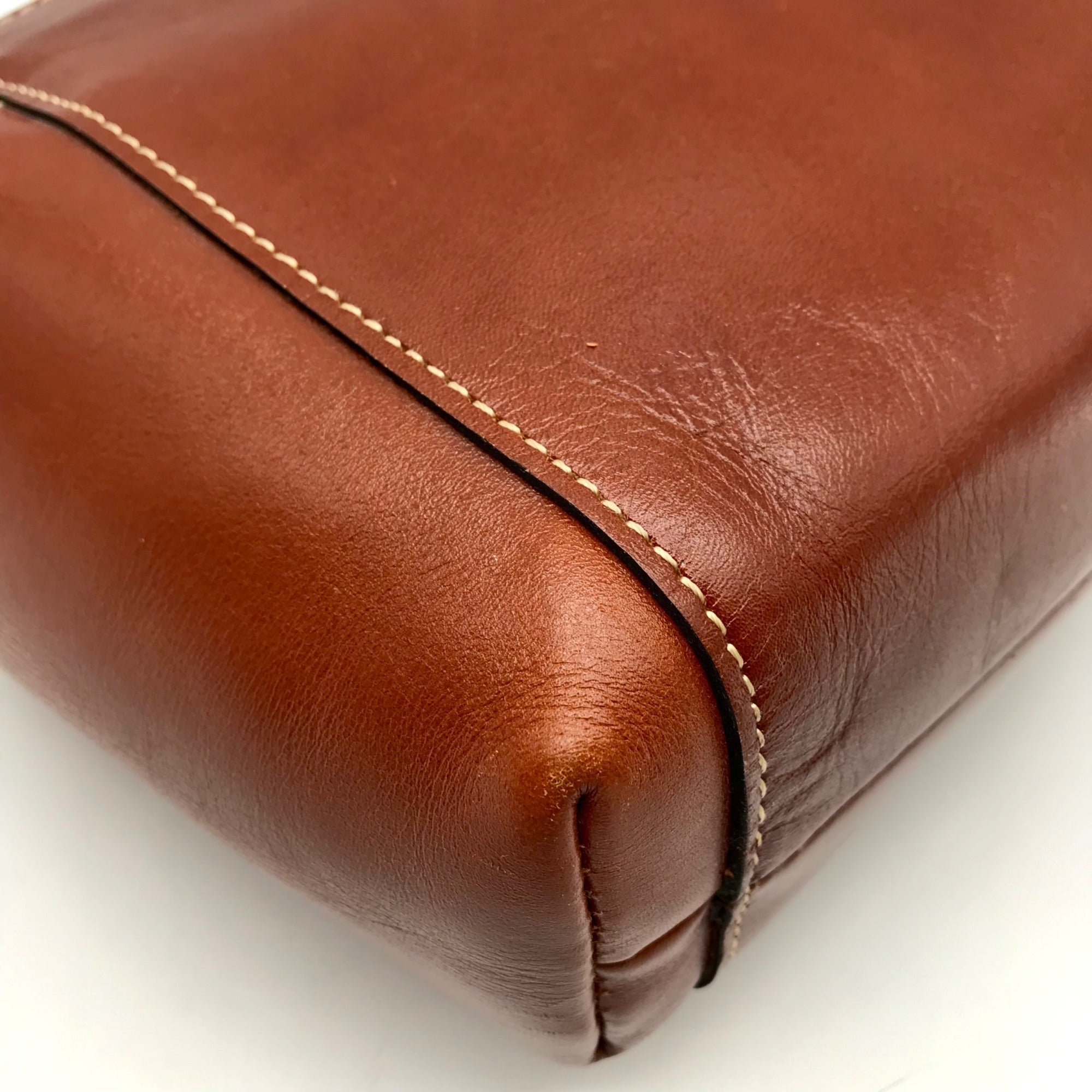 Patricia Nash Tan Heritage Leather Aveley Crossbody