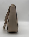 Kate Spade Warm Cement Saffiano Leather Staci Crossbody Bag