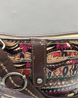 Sakroots Multicolor Coated Canvas Artist Circle Crossbody