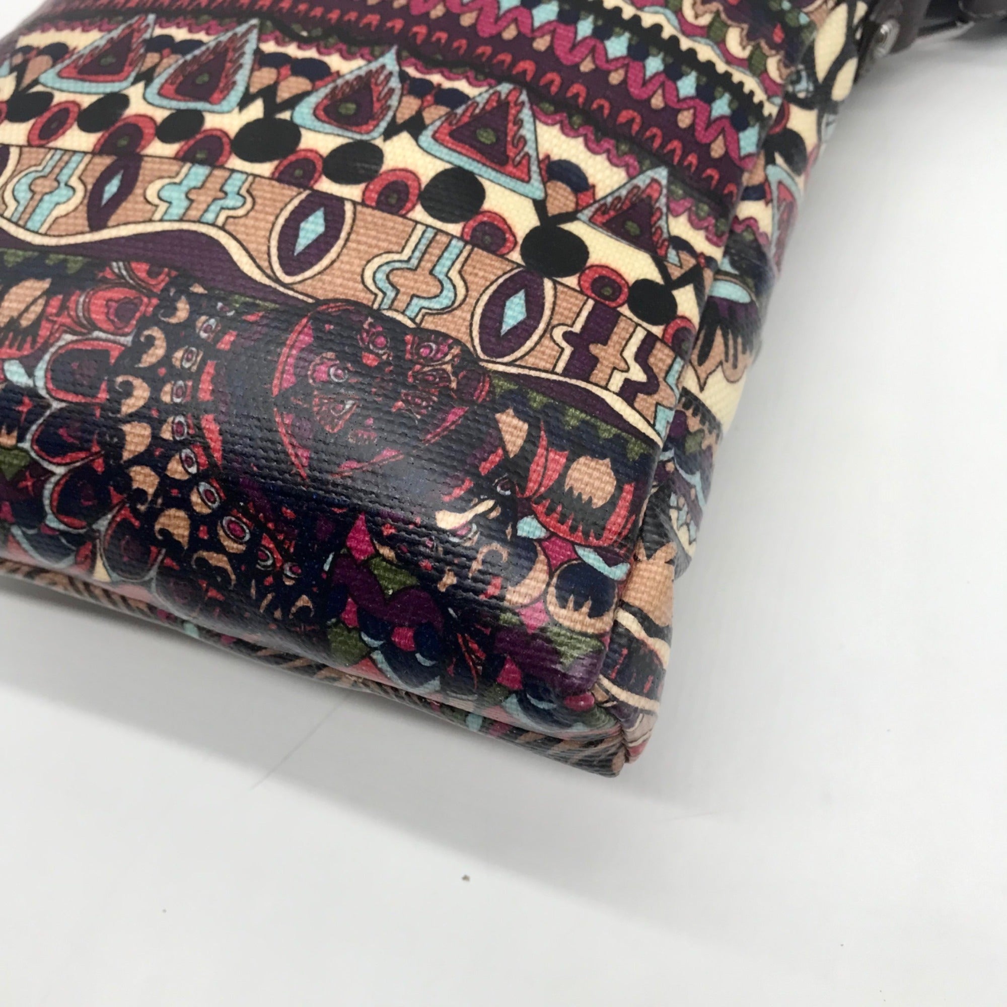 Sakroots Multicolor Coated Canvas Artist Circle Crossbody