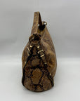 Michael Kors Snakeskin Embossed Shoulder Bag