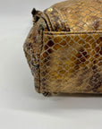 Michael Kors Snakeskin Embossed Shoulder Bag