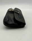 Coach Legacy Black Leather Wristlet
