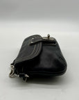 Coach Legacy Black Leather Wristlet