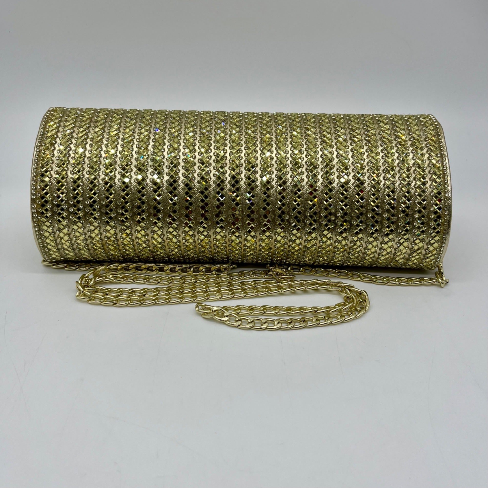 Starlet Yellow Sparkly Crossbody Bag
