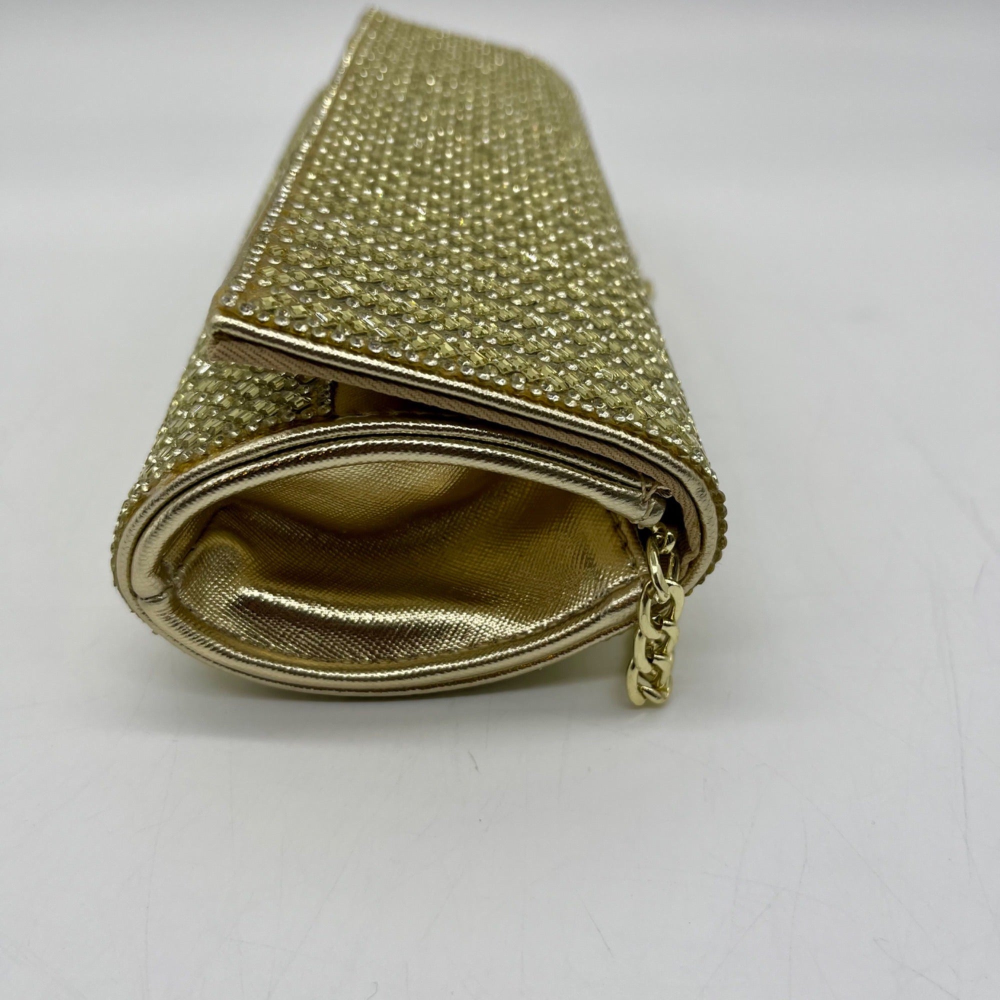 Starlet Yellow Sparkly Crossbody Bag