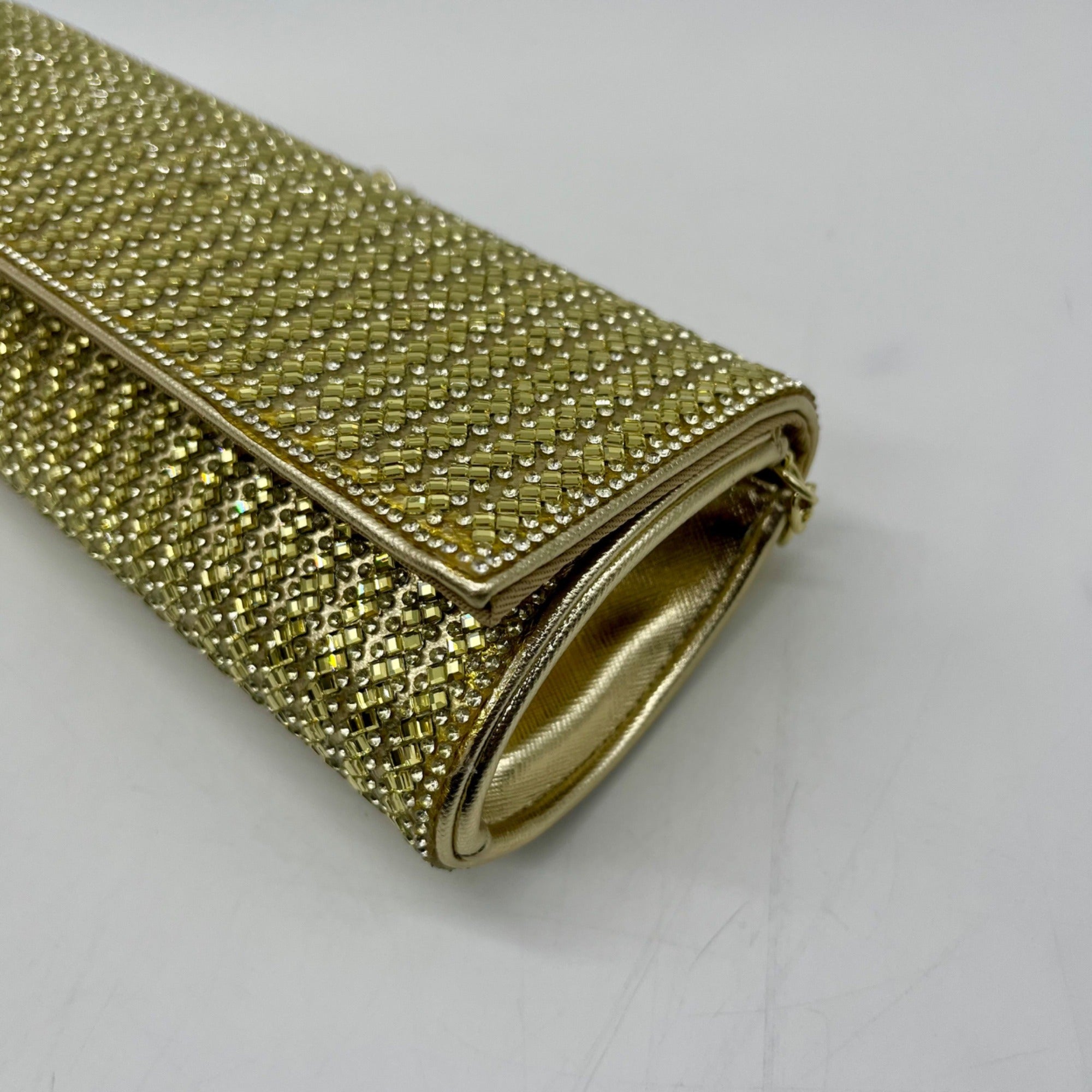 Starlet Yellow Sparkly Crossbody Bag