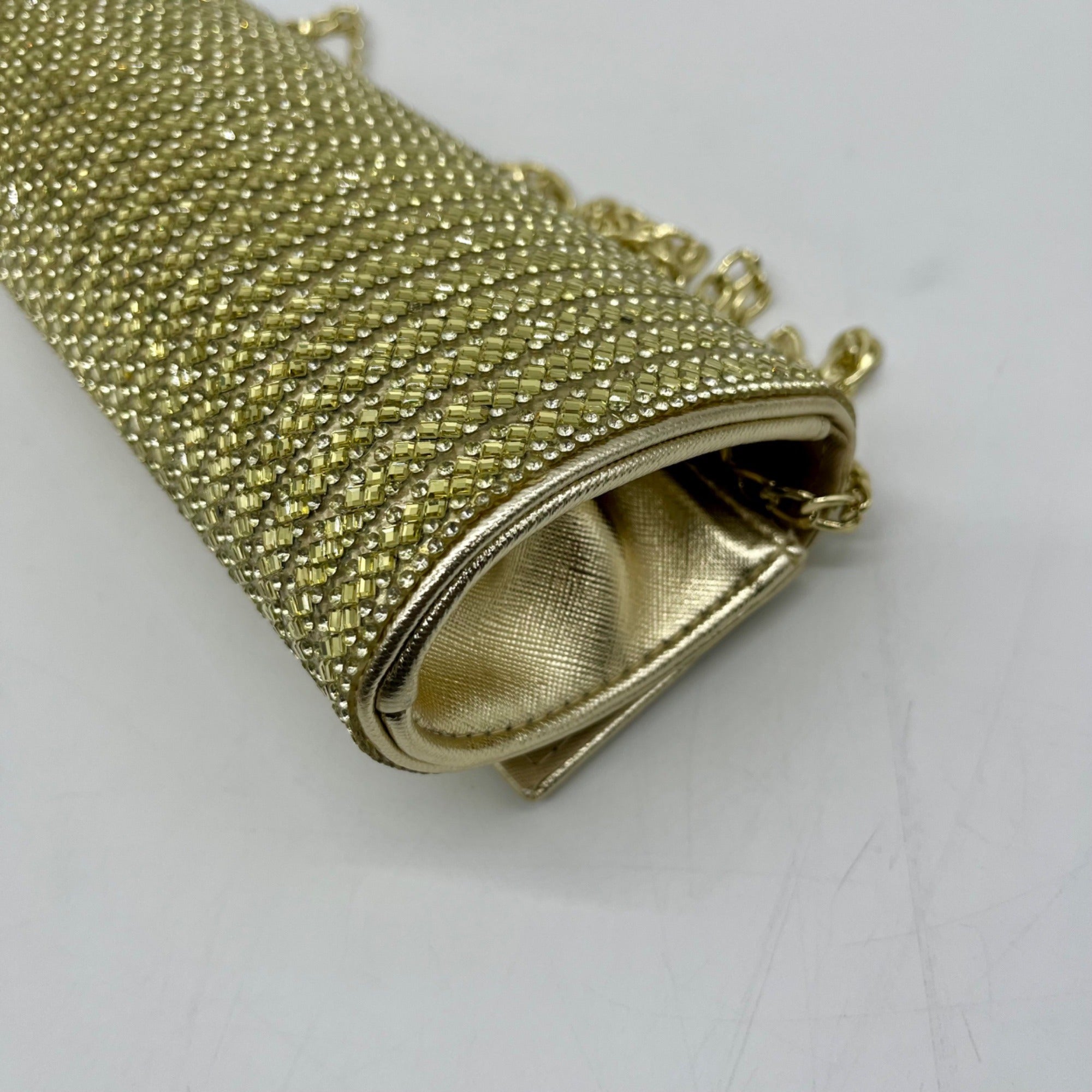 Starlet Yellow Sparkly Crossbody Bag