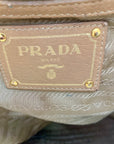 Prada Tan Cervo Sacca 2 Manici Shoulder Bag