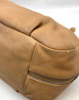 Prada Tan Cervo Sacca 2 Manici Shoulder Bag