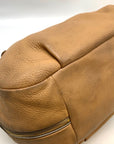 Prada Tan Cervo Sacca 2 Manici Shoulder Bag