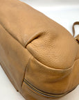 Prada Tan Cervo Sacca 2 Manici Shoulder Bag