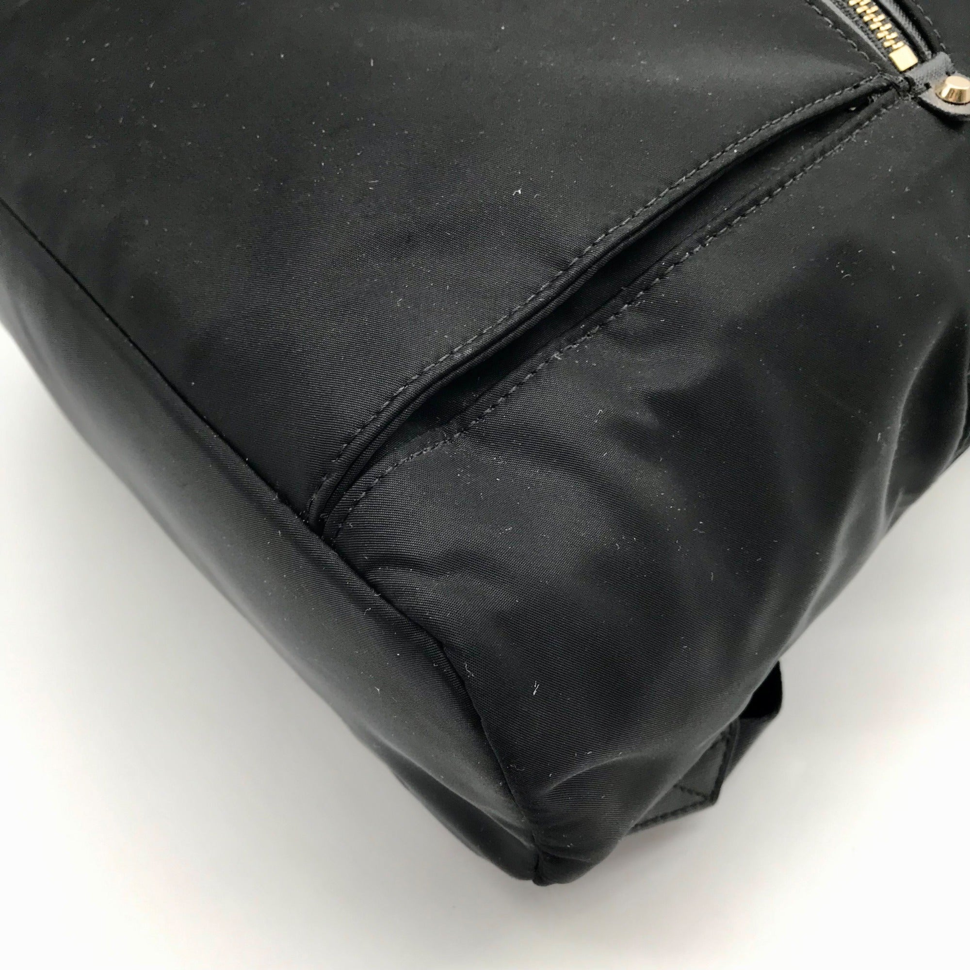 Michael Kors Black Nylon Kelsey Backpack
