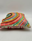 America And Beyond Multi-Colored Fabric And Sequin Crossbody Set