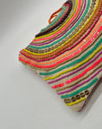 America And Beyond Multi-Colored Fabric And Sequin Crossbody Set