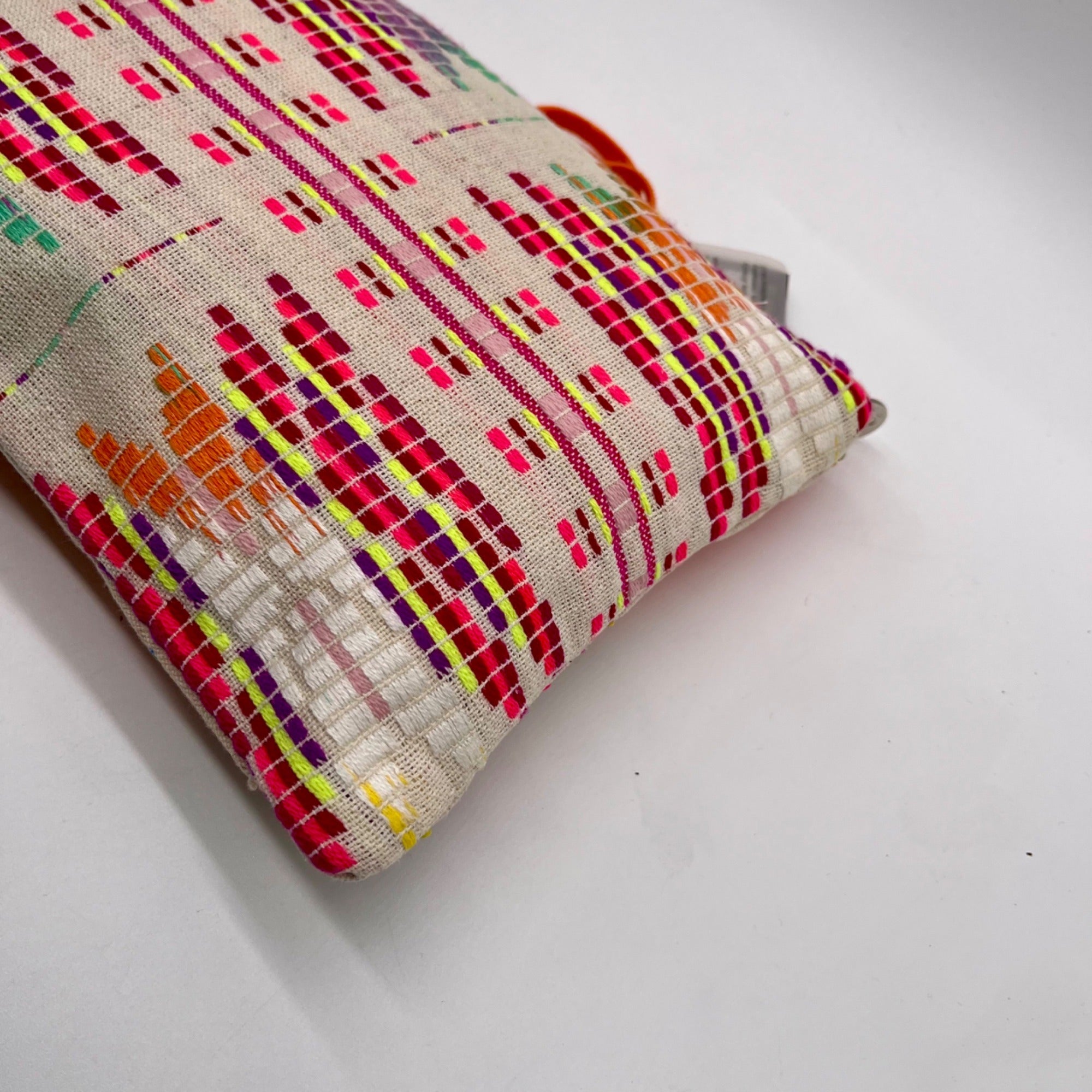 America And Beyond Multi-Colored Fabric And Sequin Crossbody Set