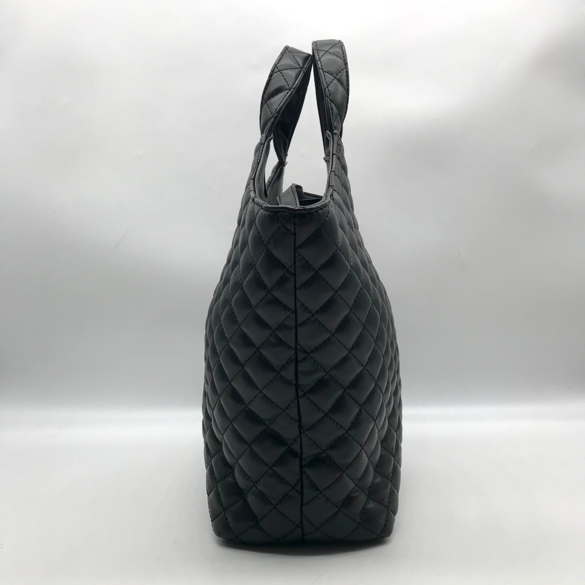 Like Dreams Black Quilted Juliet Medium Crossbody Bag