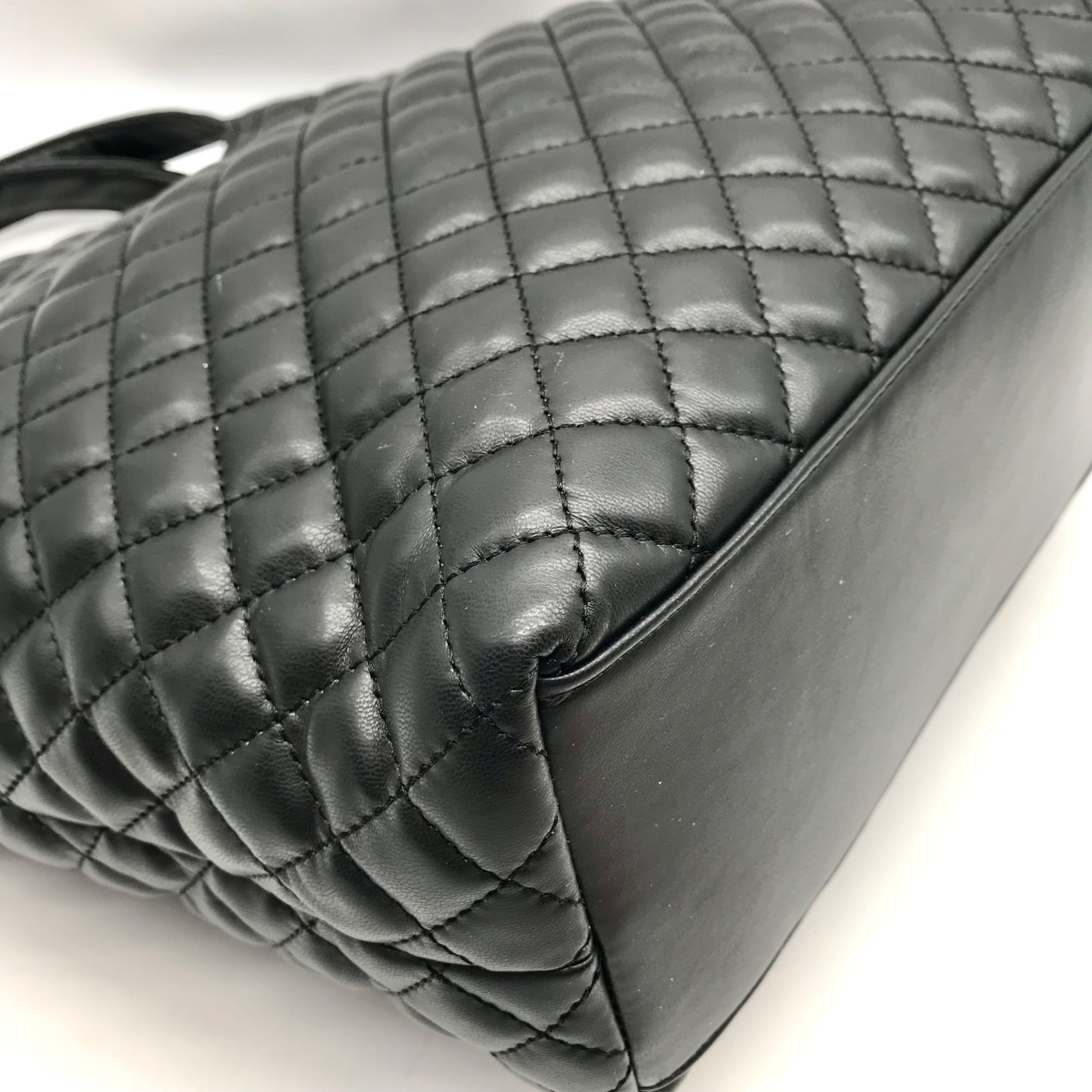 Like Dreams Black Quilted Juliet Medium Crossbody Bag
