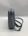 Michael Kors Jet Set Sky Blue East West Saffiano Leather Crossbody