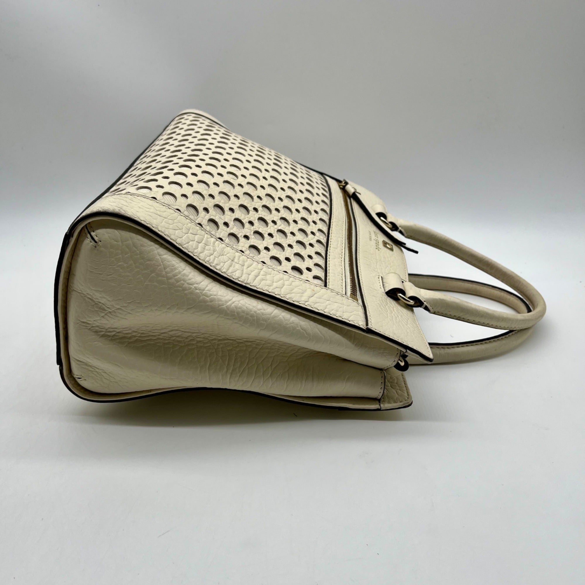 Kate Spade Beige Perri Lane Bubbles Lynne Tote Bag