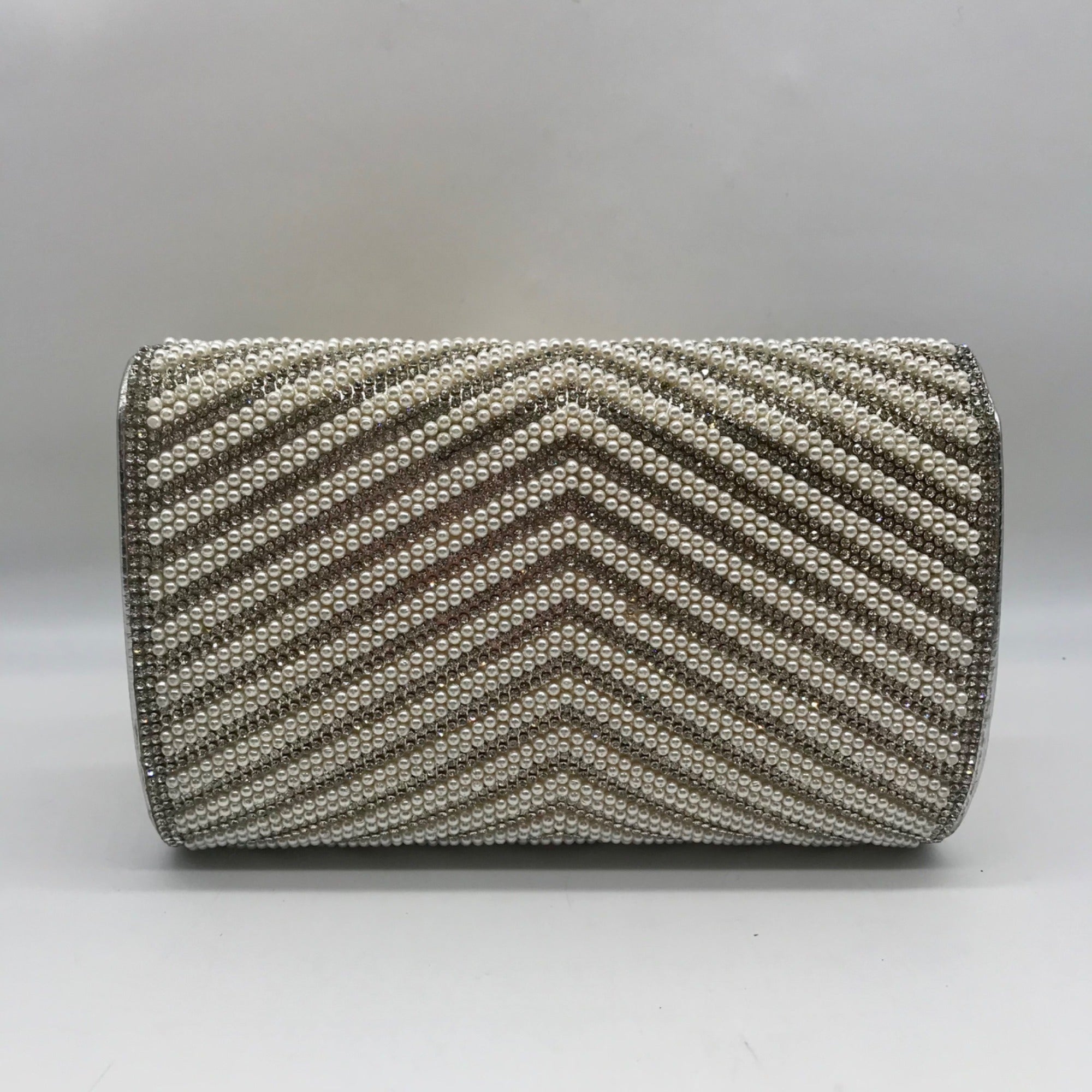 Starlet Rinestone Beaded Clutch