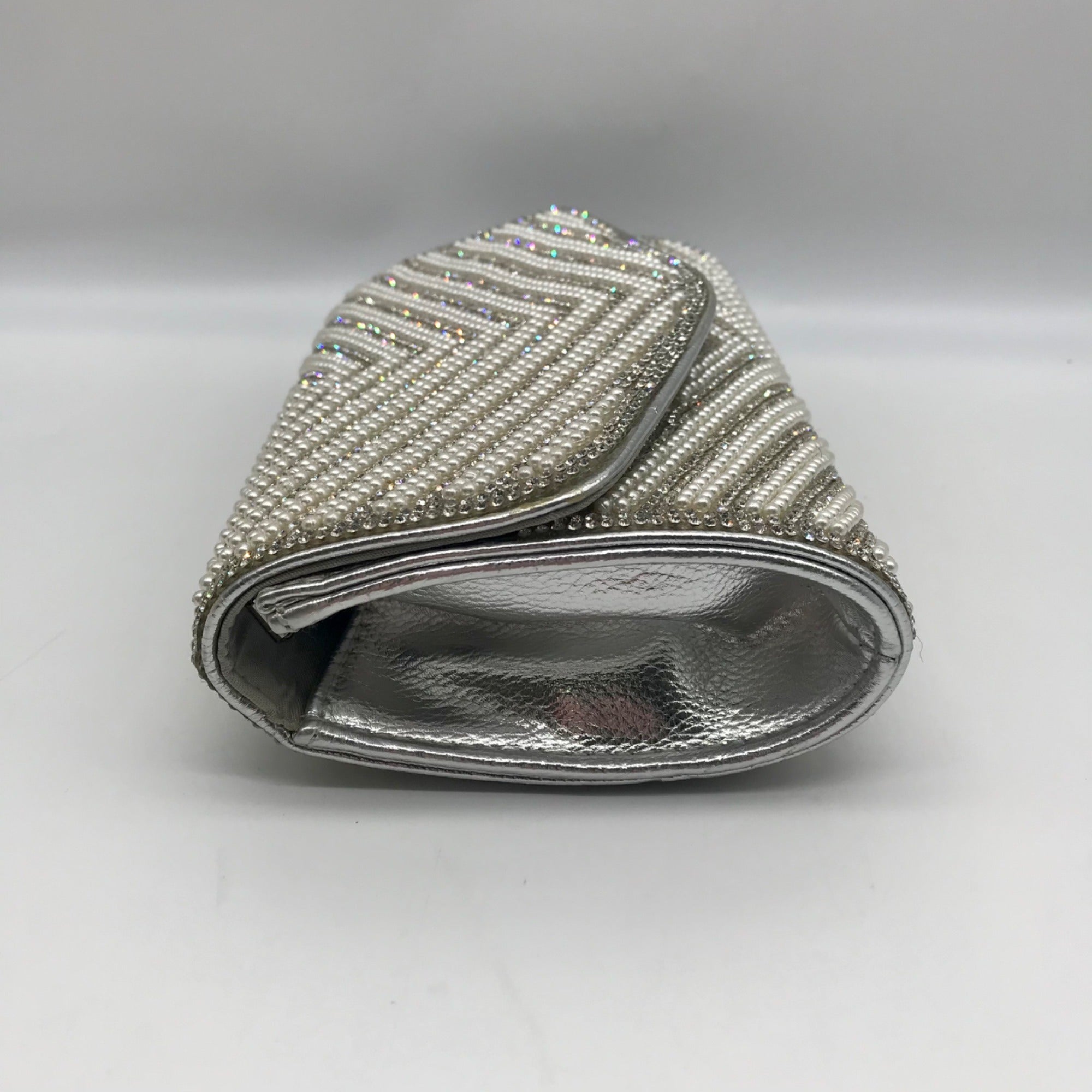 Starlet Rinestone Beaded Clutch