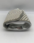 Starlet Rinestone Beaded Clutch