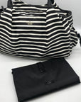 Kate Spade Classic Striped Nylon Stevie Baby Bag