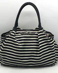 Kate Spade Classic Striped Nylon Stevie Baby Bag